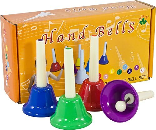 Atelier de percussion HB8 Set de 8 Cloche à Main