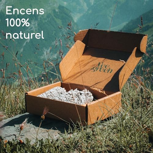 SAUGE BLANCHE Purification à Bruler │ Sauge Amérinien et Batons Palo Santo │Encens Naturel à Bruler, bien-être-à-être Méditation│ Bougie et Bois de Ritual - Image 4