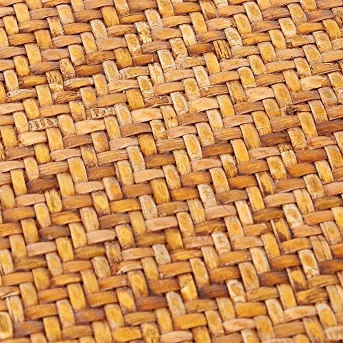 Teuopioe coussin pouf tatami, coussin de siège en pelle tissée naturelle, tapis de sol oreiller respirant, coussin tressé rond, tapis de sol yoga / méditation - Image 8