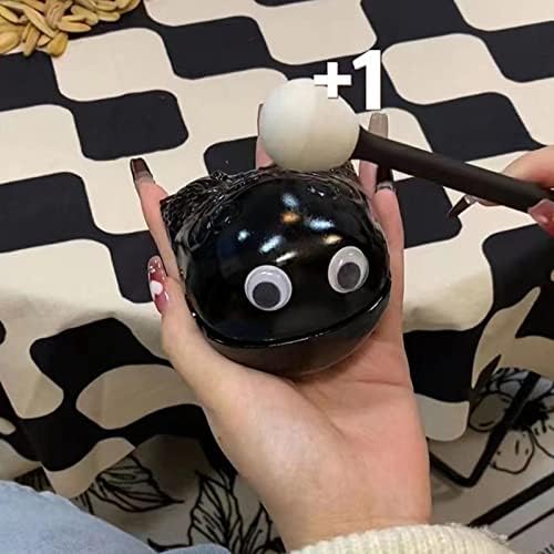 Shenrongtong BOIS Bouddhiste Zen - Batterie Zen Bouddhistes aux Petits Yeux - Bouddhiste Zen Block Drum, Instrument Percussion Vertils Méditation, Percussion Muque - Image 2