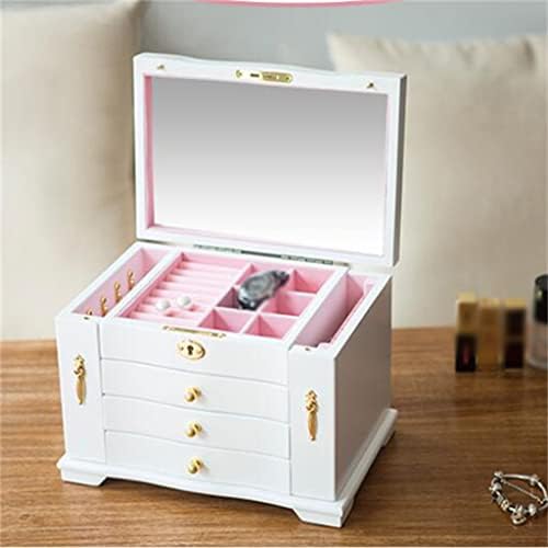 Ozbme boîte de rangement créatif en bois pour boucles d'Oreilles et bijoux, boîte à bijoux couler des bracelets, colliers et bracelets - Image 3