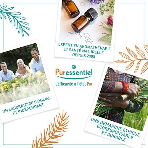 PURESSENTIEL - NOUVEAU DIFFUSEUR HUILES Essentielles chaleur Douce Calvi - Thermique de régulation - Diffuseur Céramique - Lumière d'Ambiance - Silencieux - Arête Automatique - Image 6