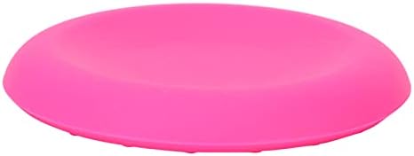 Ankroyu Coussin de Genouillère de Yoga, tapis de yoga antidérapant en silicone, Tapis de Yoga Rond Rose épais pour les Genoux pour l'entraîment, Le Fitness, Les Voyages, La Méditation