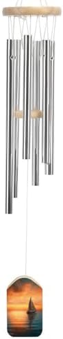 Carillon éolien classique avec attirle-ventilateur pour l'Elttérieur - 52,1 cm - Grand Carillon à venti - Image 7