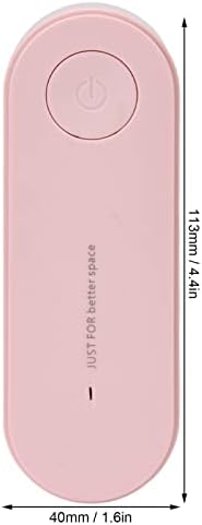 Nimomo Purificators d'Air Purificators d'Air Négatifs 20 millions d'Ions Négatifs Désodorisation formaldéhyde fumée secondaire pm2,5 odéur pour chambre ac90‑240v (rose) - Image 9