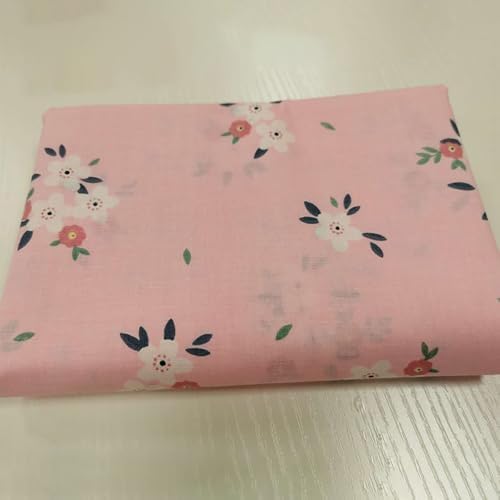 Lot de 6 TISSUS PRÉDÉCUSES EN COTON À MOTIF FLORAL, DOUX AU TACHER, FAIT À LA MAIN (25 x 25 cm) - Image 4