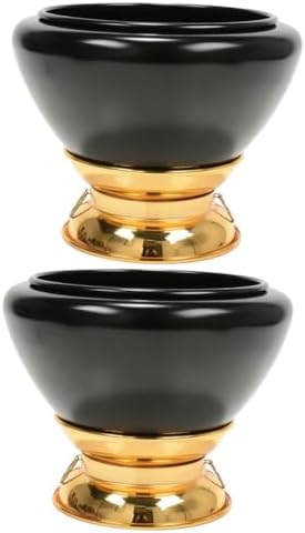 Abaodam 2 Pièces MAILLET DE BOL SONORE BOL DE RELAT TIBÉTAIR BOL ZEN BOUDDHISME Méditation Bol de Yoga pour amateur de yoga Bol Bouddhiste RÉGLAGE ORRENS NÉPAL MÉTAL OUTIL CUIVRE
