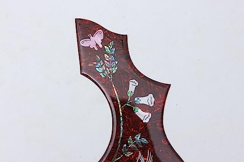 Wuqimusm pickguard colibri en ormeau pour guitare acoustique (incrustation de coquille) - Image 6