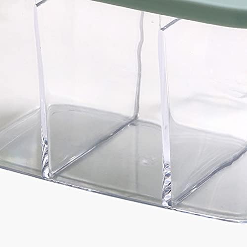 Coffret D'AssaisonSlements RÉCIPIENT DE BOSSAGE D'ASSAISONNEMENT DE QUALIÉ SUPÉRIEURE-RÉCIPIENT DE BOSSAGE POTS À CONDIMENTS-BOîte D'AssaisonNlement en acrylique Avec Couvercle et Cuillère (vert) - Image 5