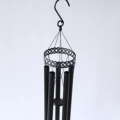 Baofufc Grand Carillon Éolien de Condoléances d'Elttérieur de 91,4 cm avec 5 tubes en aluminium Lourd Accordés, Carillon à venti - Image 8