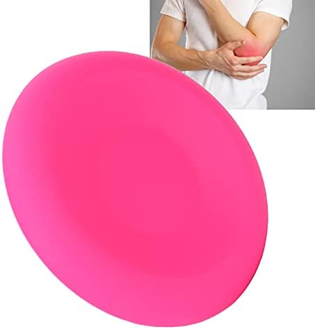 Ankroyu Coussin de Genouillère de Yoga, tapis de yoga antidérapant en silicone, Tapis de Yoga Rond Rose épais pour les Genoux pour l'entraîment, Le Fitness, Les Voyages, La Méditation - Image 5