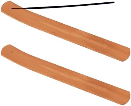 Lot de 2 prend en charge De Bâton Encens, Porte Encens en Bois, Accessoires d'Ences pour le salon, Salle de Yoga, Salon de The et Salle de Méditation