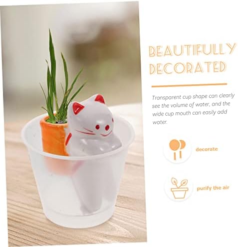 Toddmomy Plantes d'Intirieur Purificateur d'Air Purificateur d'Air Purificateur Purificators d'Air Green Stuff Purificator D 'Airbère d'air L'Eau Pot de Fleur pentif - Image 2