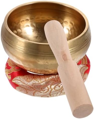 5 Ensembles bol Sonore de Bouddha Outil de Méditation Bol Népal Bol de Prière Bol de Pleine Conscience Fournitures de Méditation Bol de Méditation Yoga Bol Gong Bol Zen Bol de Musique Bouddhiste en