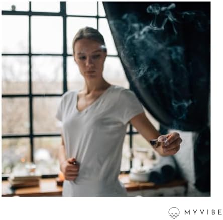 Myvibe Encens - Encens Saugeà Brueler - Bâton d'Encens Parfumé - Naturel, Sans aunun additif - Sang de Dragon - Sauge Rouge 1 Pièce. Et Sauge Blanche 1 pc. Ensemble - Image 9