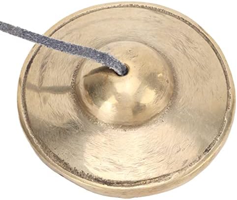 Cloche de Cymbales Tibéinees Tingsha, Petites cymbales tibéneres 6,8 cm, cloches de cymbales de méditation de yoga en laiton portables - Image 7