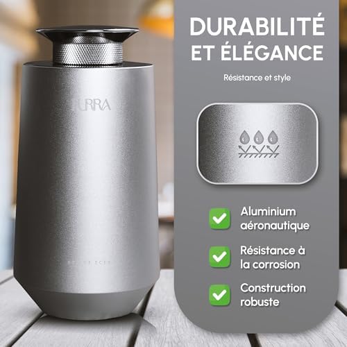 Purra C30 Diffuseur d'Huiles Essentielles - Portable et rechargeable, idéal pour la voix, Bureau Ou Chambre et cadeau, Technologie Avance, Sans Eau et Sans Chaleur, Design Élégant - Image 6
