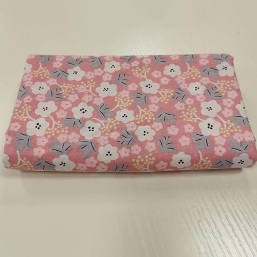 Lot de 6 TISSUS PRÉDÉCUSES EN COTON À MOTIF FLORAL, DOUX AU TACHER, FAIT À LA MAIN (25 x 25 cm) - Image 3