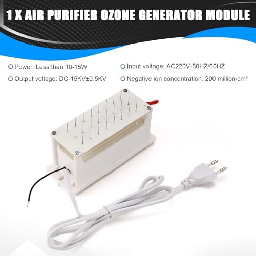 Sxmrmnx ioniseur négatif générateur ioniseur purificateur D'Air Enlever la Poussière de Fumé Purificators d'Air Généraur d'ions anions ioniseur Prize ue - Image 5