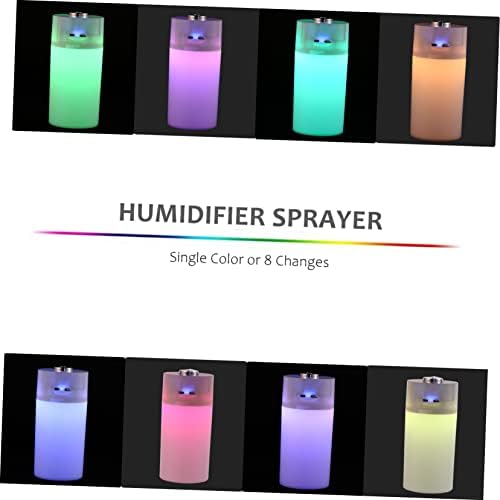Plafope Pulvérisateur à LED HUMIDIFICAUR 300 ml Humidifificateur nasal Portatif Pulvérisateur de Brouillard Deau rechargeable pour la Maison Bureau Voiture Purificateur Daromathérapie - Image 8