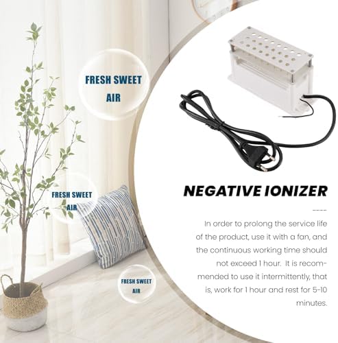Pagjhrfjg générateur d'Ioniseur Négatif purificateur d'Air ioniseur Supprimer Les Purificators d'Air de Poussière de Fumé Générature de Plasma Négatif Prize Ue Ue - Image 6