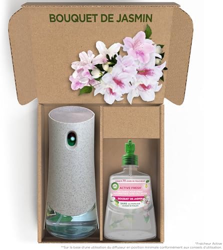 Air Wick Désodorisant Maison Spray Automatique Sans Gaz Active Fres - Image 2