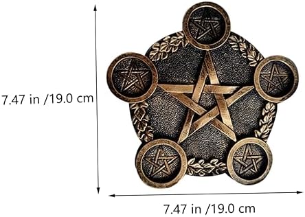 1 PC Chandelier Pentagramme Titulaire de Star Tealight Plateau Porte-Bougie Bougie en Form - Image 8