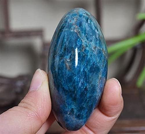 Doupe Décoration de Cristaux de Guérison 120G APATITE GEM CRISTAL MINÉLAL CRISTAL CADEAU PURIFICATION Rayonment Protection (taille: 60-80g) - Image 5