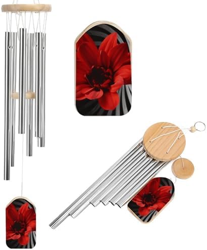 Carillon éolien à ventilateur classique avenc attraple-ventilateur pour l'Elttérieur 52,1 cm - Grand Carillon à venti