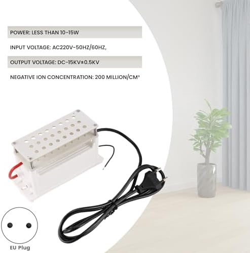 Pagjhrfjg générateur d'Ioniseur Négatif purificateur d'Air ioniseur Supprimer Les Purificators d'Air de Poussière de Fumé Générature de Plasma Négatif Prize Ue Ue - Image 2