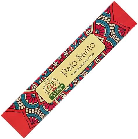 Namaste India Bâtons d'Encens Agarbatti Pack de 12-240 Bâtons au Total - Relaxation Aromatique, Parfum pour la méditation et yoga, Fait à la Main en Inde (Palo Santo) - Image 5