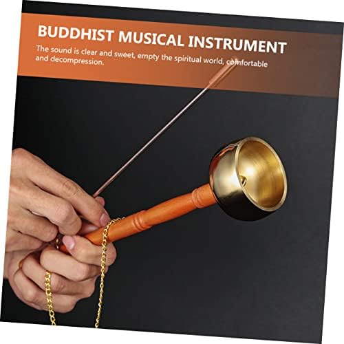 Vaguellement musique gongs tambourin cloches sonner la cloche clochette percussion synthétiseur instrument musical boudhiste alimentation des temples bouddha yin qing cuvre - Image 8