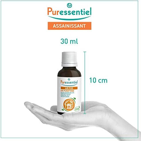 Purentieltiel - huiles Essentielles vers la diffusion - Air diffus pur - 100% pures et naturelles - aide à assainir L'Air et chasseur Les Mauvaises odeurs - 30 ml - Image 6