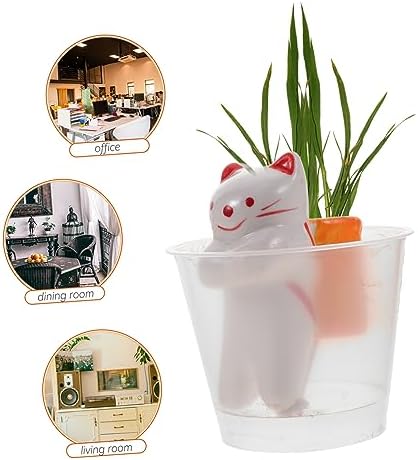 Toddmomy Plantes d'Intirieur Purificateur d'Air Purificateur d'Air Purificateur Purificators d'Air Green Stuff Purificator D 'Airbère d'air L'Eau Pot de Fleur pentif - Image 3
