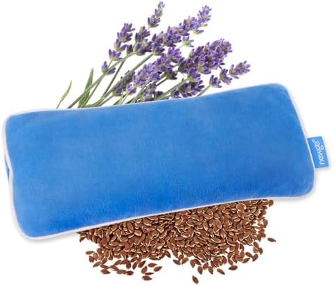 Newgo masque couler les yeux sec - coussin doux pour les yeux - Avec lavande et graines de lin - couler le yoga, détente et méditation