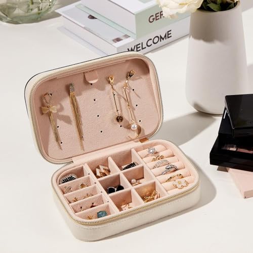 Boîte à Bijoux en Velours pour femme et Fille, Organiseur de Bijoux de Voyage Avec Plateau AMOVIBLE pour être collier, Boucles d'Oreilles, bracelets, sacs - rituel mystique de la mort - Image 7
