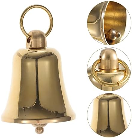 Artibetter Cloches Suspengues en Laiton Vintage Cloches de Carillon Rustique Clooches de Sorcière Clochettes Doré - Image 8