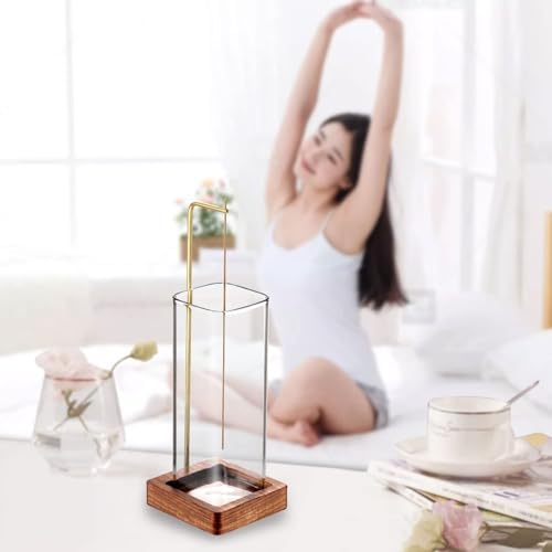 Porte d'Encens Bâton Avec Récupéraur Cendres, Porte-Encens Créatif pour Bâts, Porte - Bâts d'Encens en Bois, Avec Collecteur de Cendre pour chambre à coucher, Salle de Méditation - Image 7