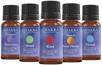 Moments mystiques | Chakra Huile Essentiellle Assortiment Lot de 5 x 10 ml Cadeau Débutant - Image 2