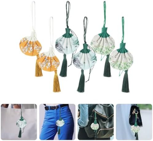 Mucklily 3 ensembles Sachet hanfu diffuseur désodorisant mini Scellant de Purificators d'Air pour la rehauseur de parfum recharge de parfum vides coton 6 pièces * 3 - Image 5