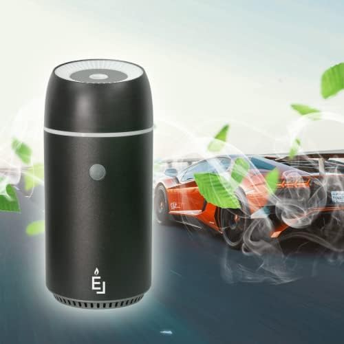 Diffuseurs de vie sérieuse de Parfum d'Huiles Essentielles verse la voix diffuseur d'Aromathérapie de Voiture Avec Minuterie Veilleuse et Fonction d'Arrêt automatique USB Portable 100ml Noir cadeau - Image 5