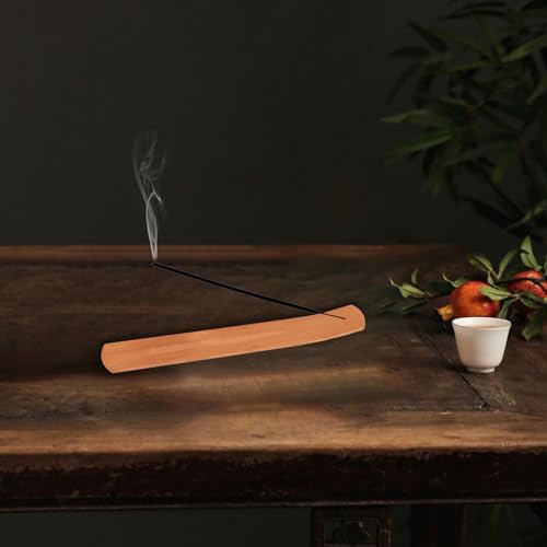 Lot de 2 prend en charge De Bâton Encens, Porte Encens en Bois, Accessoires d'Ences pour le salon, Salle de Yoga, Salon de The et Salle de Méditation - Image 6