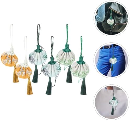 Mucklily 3 ensembles Sachet hanfu diffuseur désodorisant mini Scellant de Purificators d'Air pour la rehauseur de parfum recharge de parfum vides coton 6 pièces * 3 - Image 2