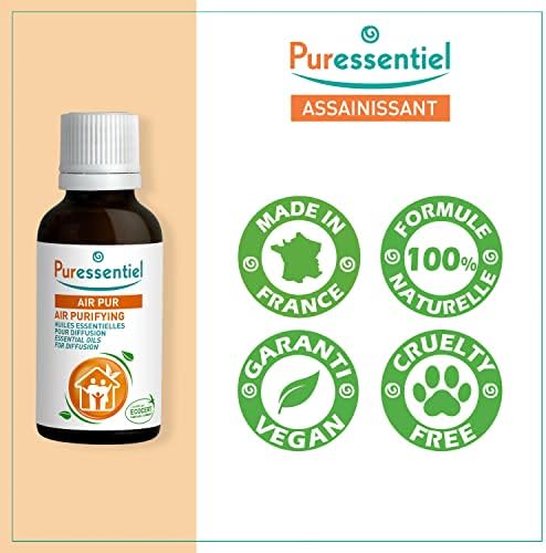 Purentieltiel - huiles Essentielles vers la diffusion - Air diffus pur - 100% pures et naturelles - aide à assainir L'Air et chasseur Les Mauvaises odeurs - 30 ml - Image 5