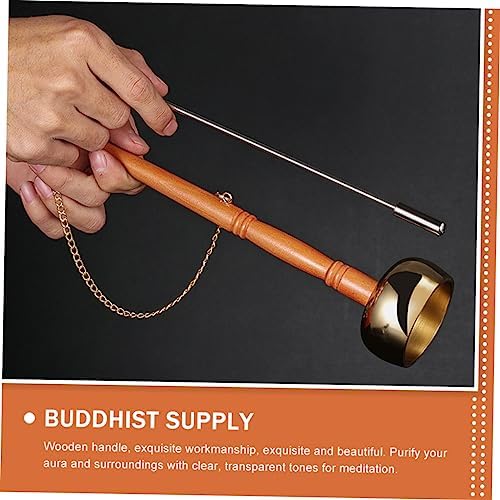 Vaguellement musique gongs tambourin cloches sonner la cloche clochette percussion synthétiseur instrument musical boudhiste alimentation des temples bouddha yin qing cuvre - Image 3