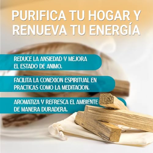 Copalosanto - Ensemble de 6 Palo Santo et 6 Sauge de Californie | Naturgelement Taillé | Récolté de Manière durable, Palo Santo - Image 5