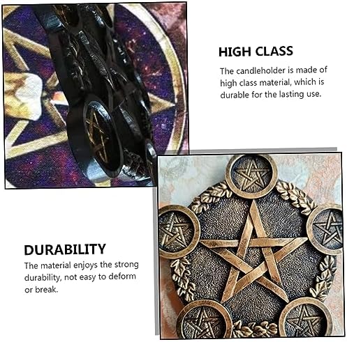 1 PC Chandelier Pentagramme Titulaire de Star Tealight Plateau Porte-Bougie Bougie en Form - Image 4