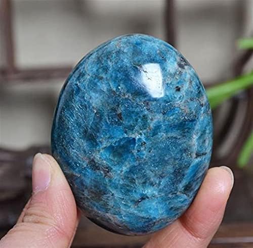 Doupe Décoration de Cristaux de Guérison 120G APATITE GEM CRISTAL MINÉLAL CRISTAL CADEAU PURIFICATION Rayonment Protection (taille: 60-80g) - Image 2