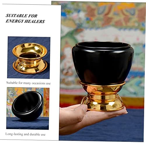 Abaodam 2 Pièces MAILLET DE BOL SONORE BOL DE RELAT TIBÉTAIR BOL ZEN BOUDDHISME Méditation Bol de Yoga pour amateur de yoga Bol Bouddhiste RÉGLAGE ORRENS NÉPAL MÉTAL OUTIL CUIVRE - Image 3