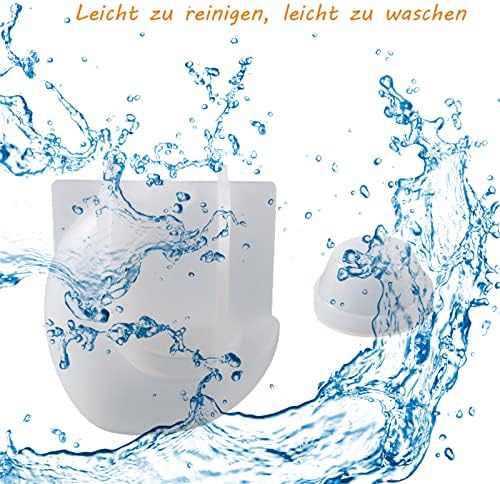 Culasign Bougeoir en Silicone - Bougeoir en Forme de Lune - Moule en Silicone pour bouge - Image 6